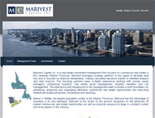 Tablet Screenshot of marivestcapital.com